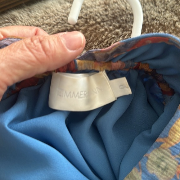 Zimmerman one hundred percent silk open back size O - Picture 6 of 8